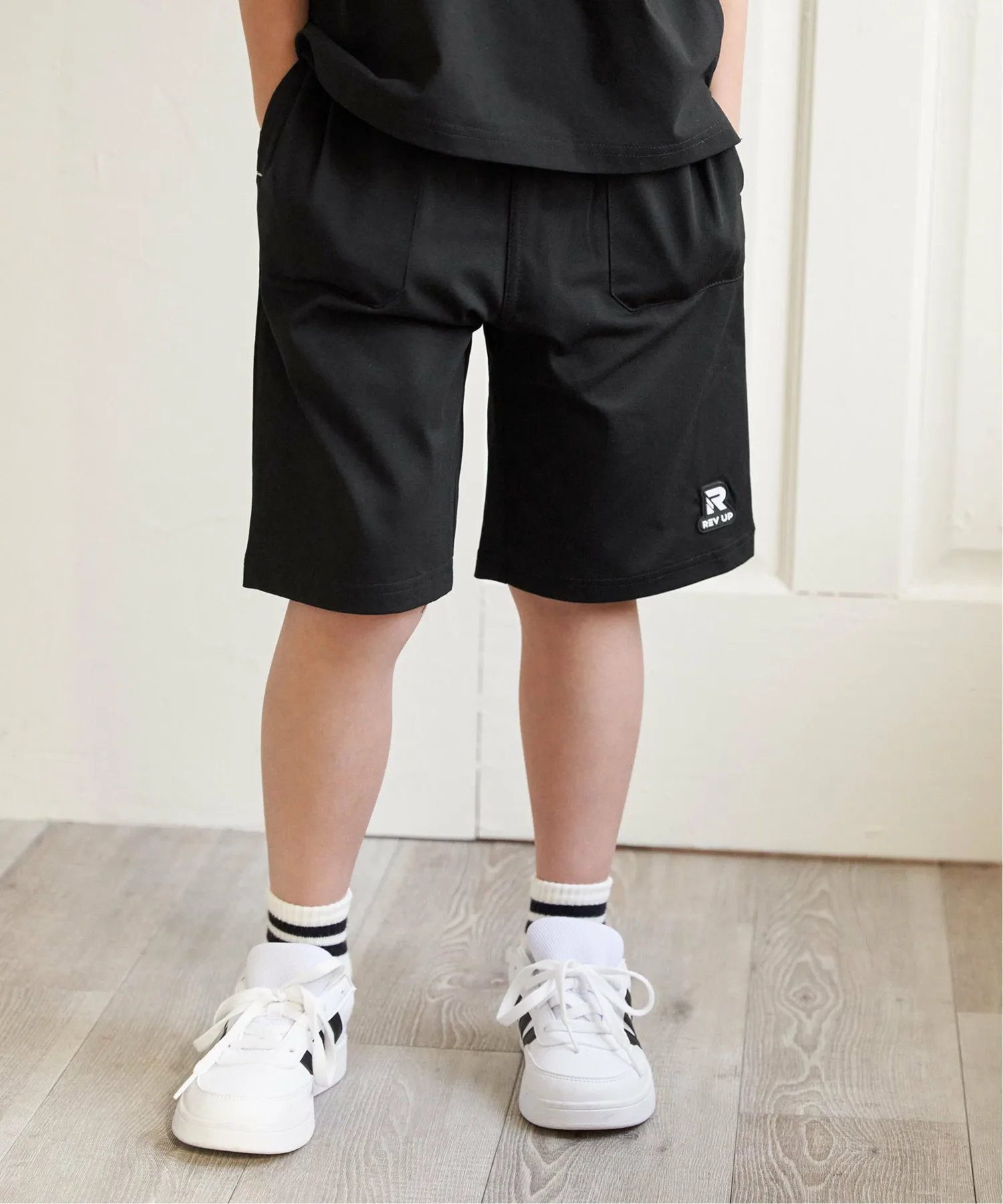Быстросохнущие эластичные шорты GOKU (размеры 120-160 см) Ikka, black — фото 3