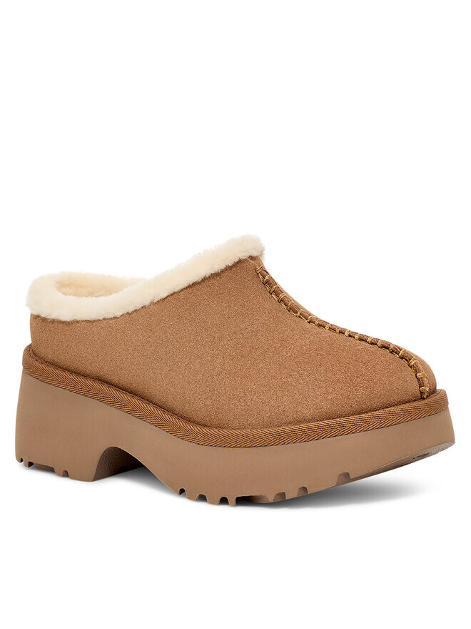 Мюли Ugg W New Heights Cozy Clog 1162510, коричневый — фото 3