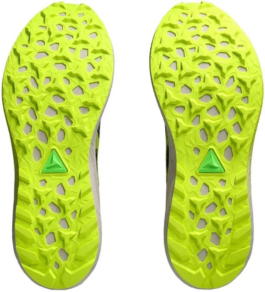 Мужские беговые кроссовки ASICS, черный/ярко-желтый — фото 2
