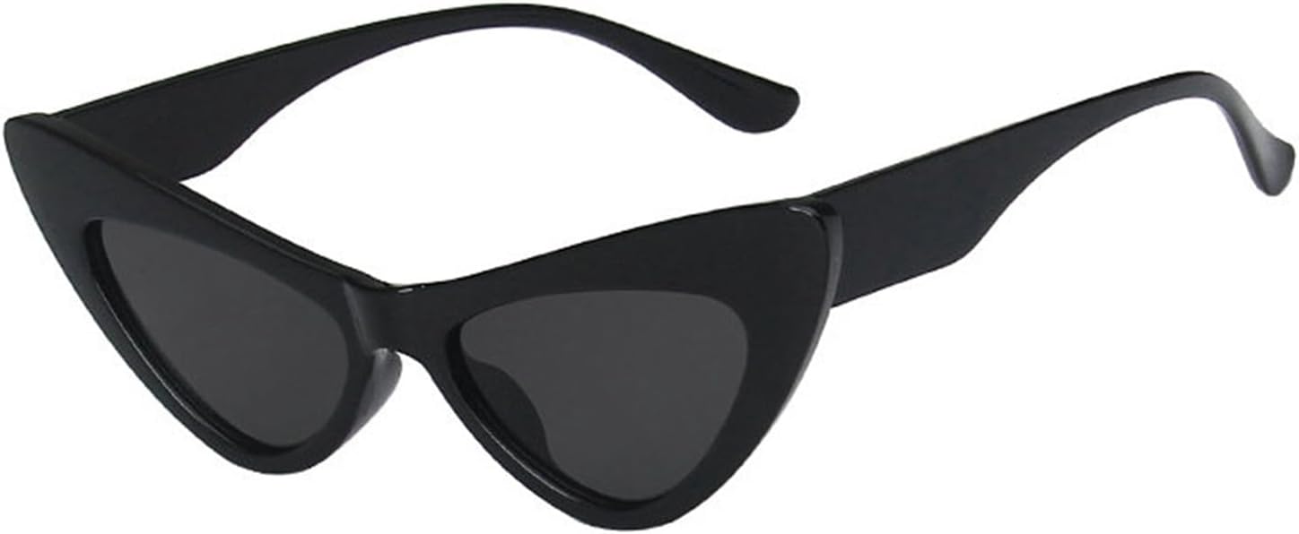 

Модные солнцезащитные очки «кошачий глаз» от Helena для женщин, стильные солнцезащитные очки в форме треугольника с маленькой оправой, защита от УФ-излучения UV400 для вечеринок на открытом воздухе, C1