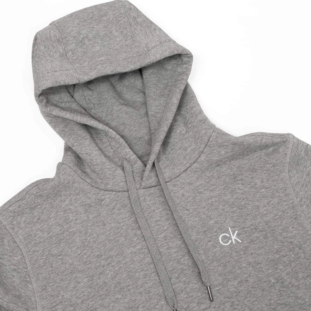 Худи Calvin Klein, серый меланж — фото 3