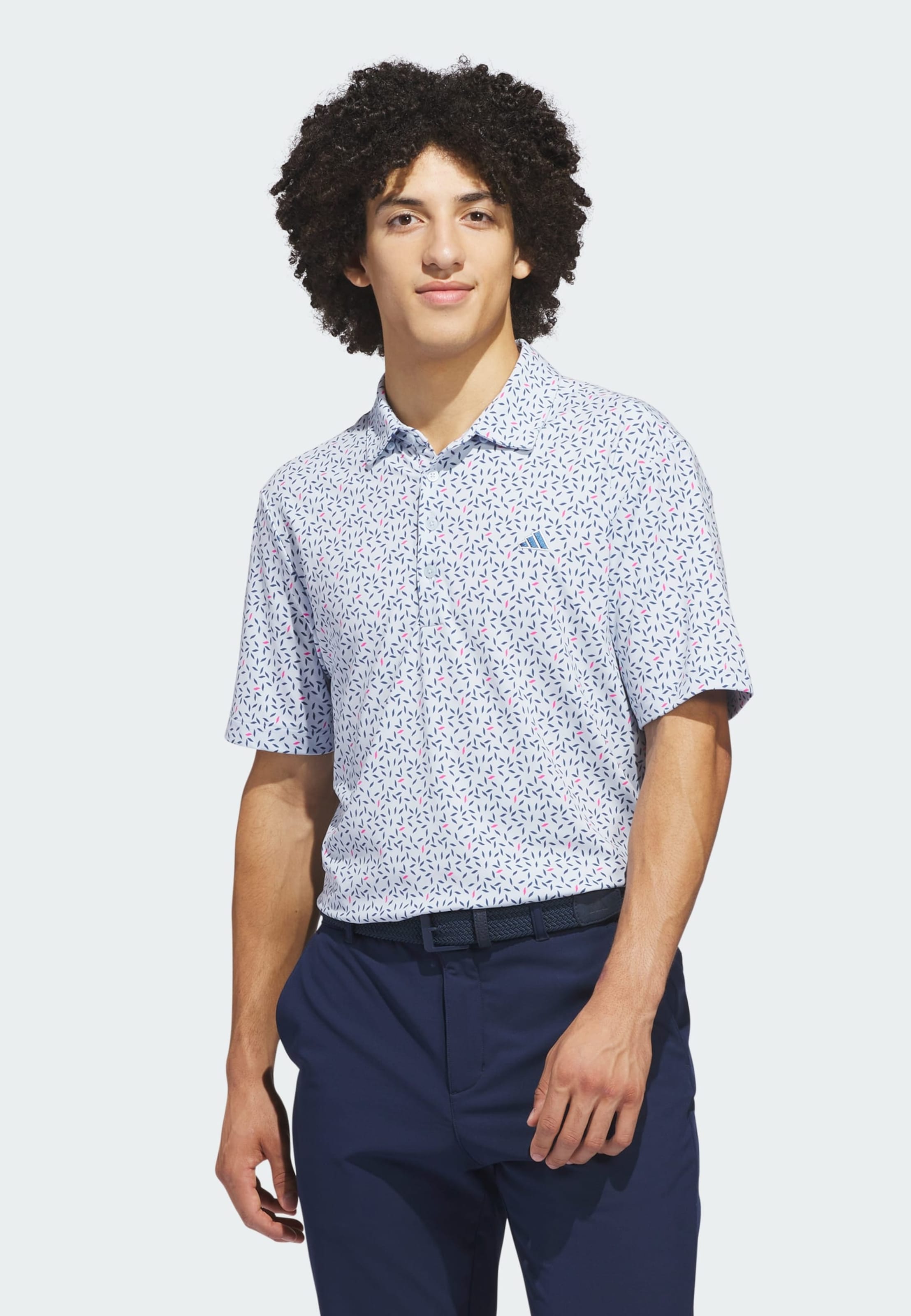 Adidas Performance Футболка для тренировок 'Ultimate365+' в цвете Navy, Pastel Blue — фото 2
