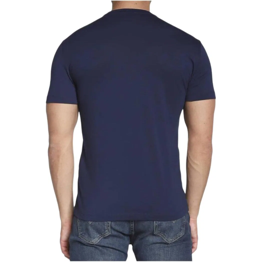 Футболка EA7 мужская темно-синяя EMPORIO ARMANI, Dark Blue — фото 4