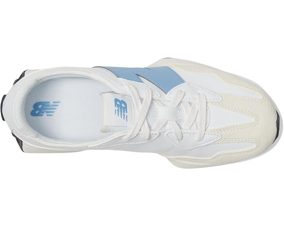 Кроссовки New Balance Kids 327, цвет White/Blue Laguna — фото 2