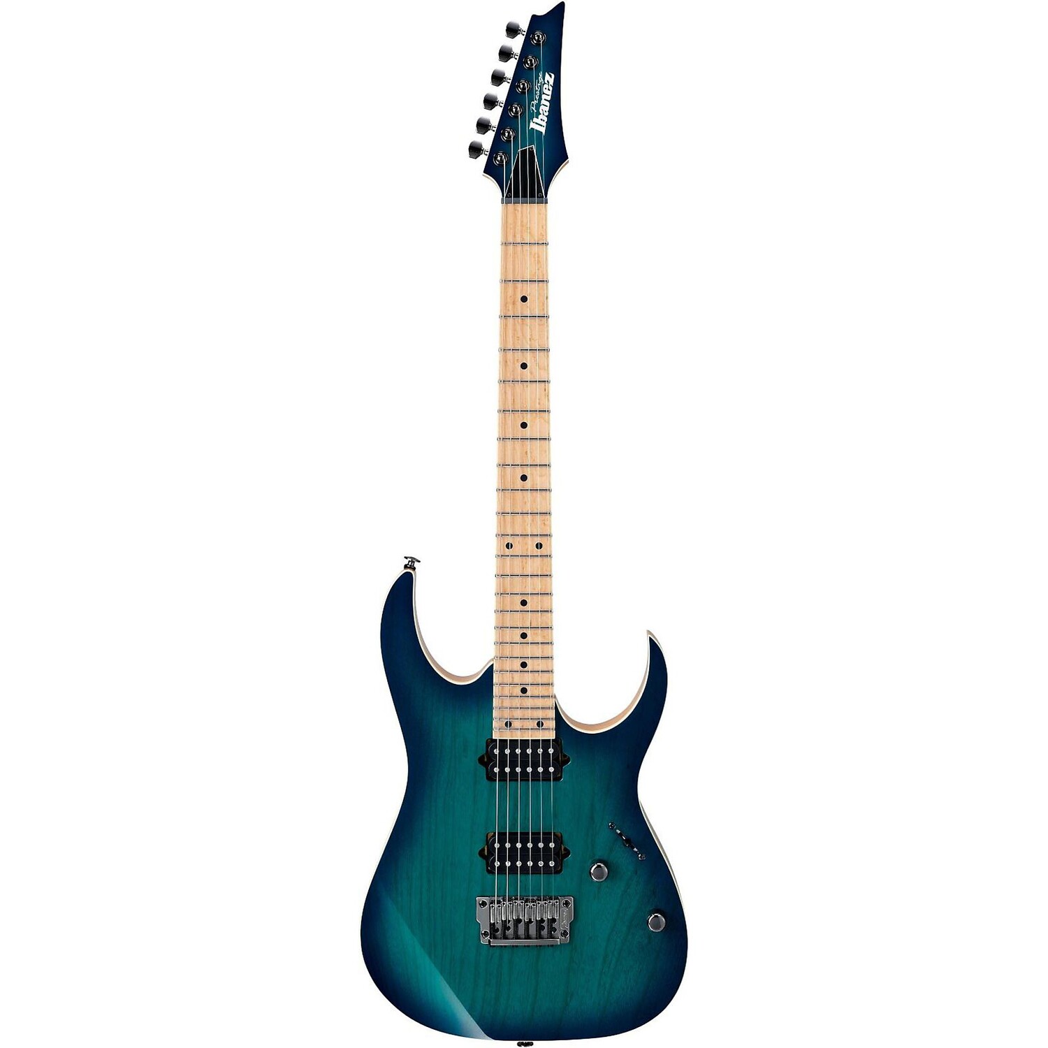 

Ibanez RG652AHMFX Prestige RG Series 6-струнная электрогитара Nebula Green Burst