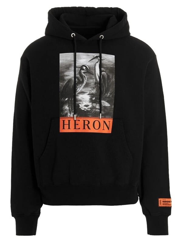 

Толстовка с принтом Heron Heron Preston, черный