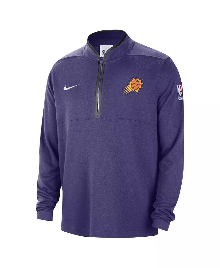 Толстовка Men's Purple Phoenix Suns 2024/25 Courtside Performance Half-Zip Top Nike — фото 2