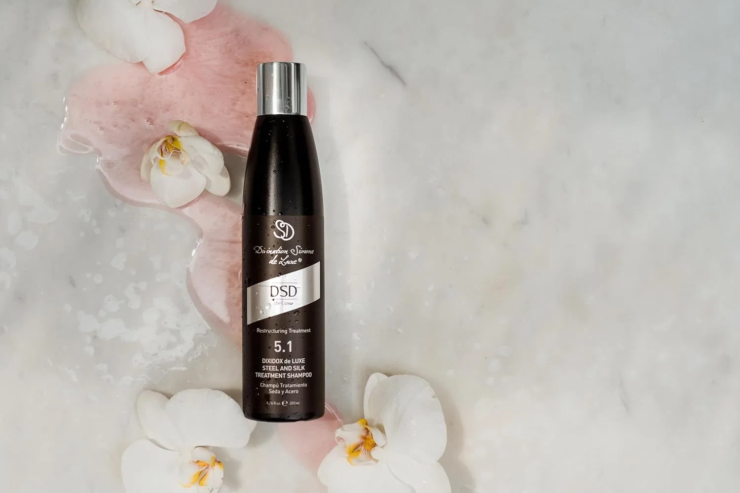 Восстанавливающий шампунь DSD de Luxe Keratin Treatment Shampoo DSD 4.1 с кератином, 200 мл Dsd Dixidox — фото 3
