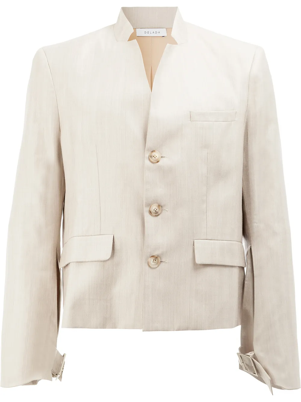 

Укороченный пиджак с V-образным вырезом Delada, нейтральный