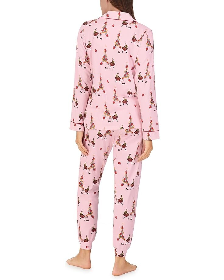 

Пижамный комплект Bedhead PJs Long Sleeve Notch Joggers Set, цвет Christmas Chic
