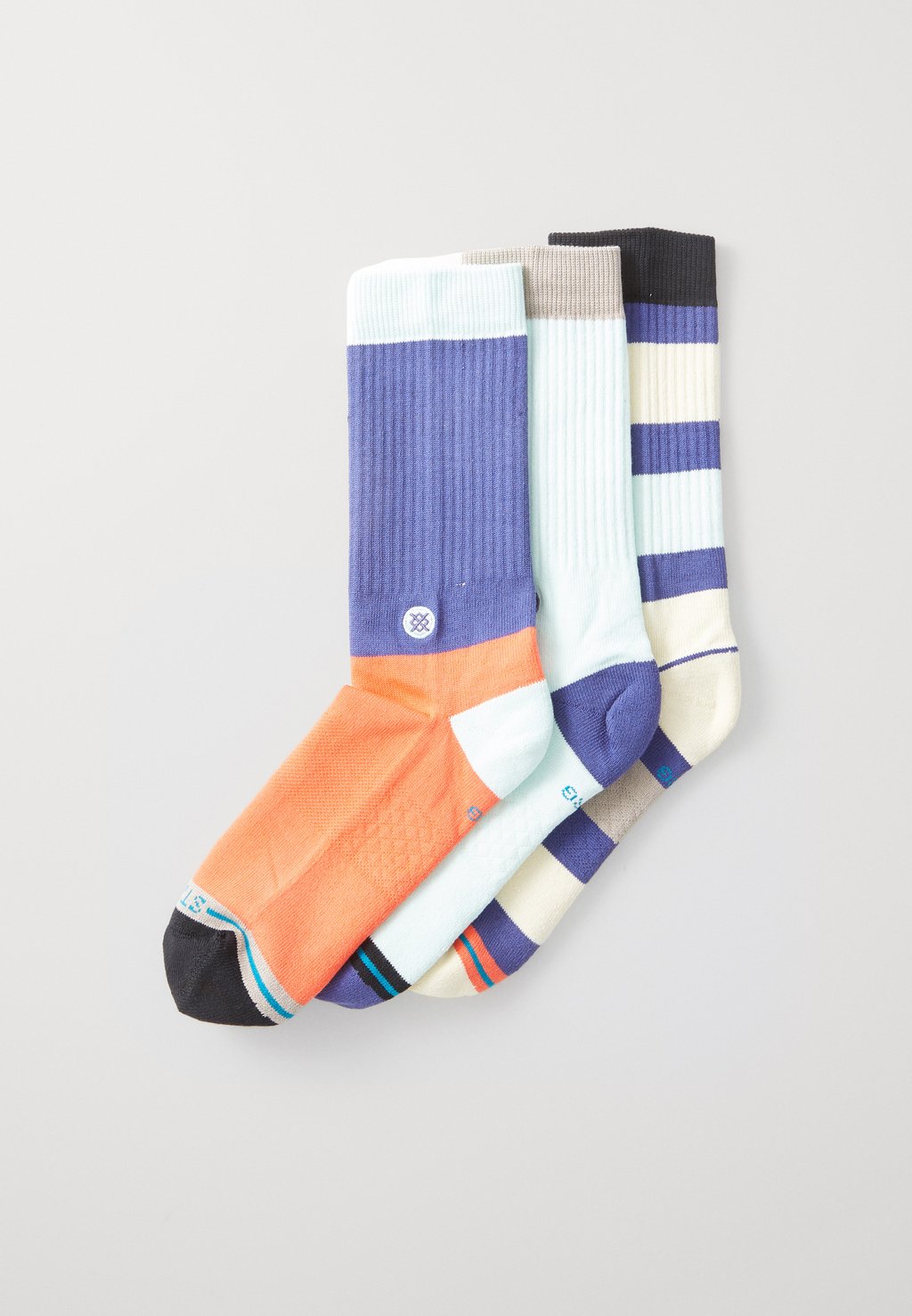 

Носки BAYSIDE CREW UNISEX 3 PACK Stance, мультиколор