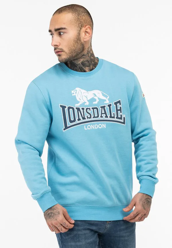 

Толстовка rundhals normale passform lawins Lonsdale, Blue White Navy, Белый, Толстовка rundhals normale passform lawins Lonsdale, Blue White Navy