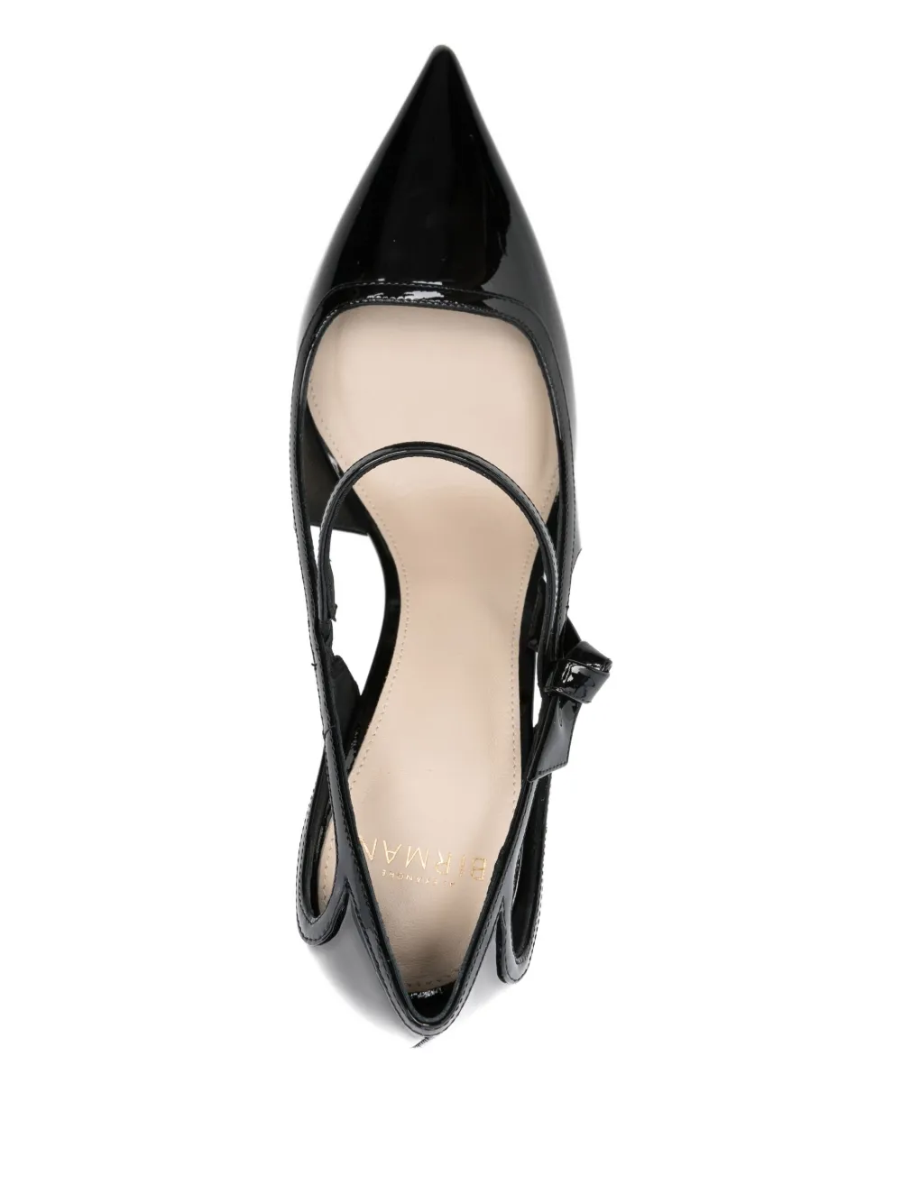 Туфли-лодочки Luita с заостренным мысом и каблуком 85 мм Alexandre Birman, черный — фото 4
