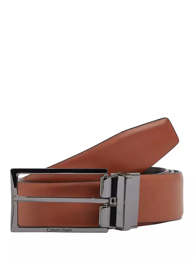 

Ремень Calvin Klein Slim Frame Reversible Leather, цвет black/tan