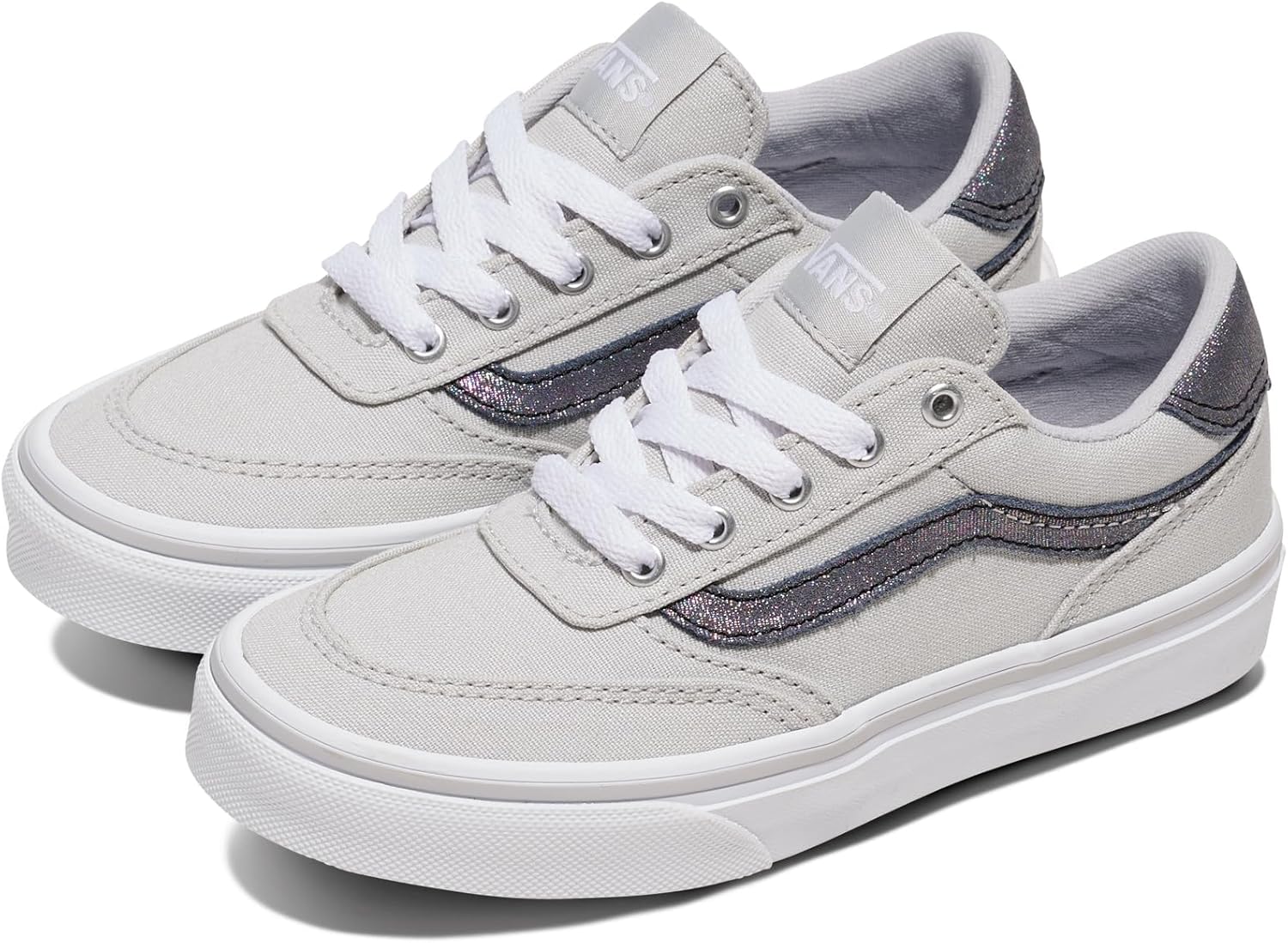 Детские кроссовки Vans Brooklyn Ls, унисекс, Shimmer Lunar Rock — фото 2