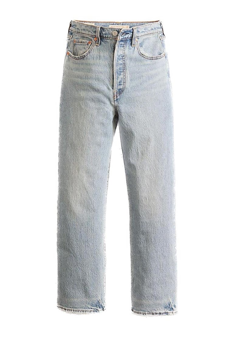 Джинсы прямого кроя RIBCAGE Levi's®, светло-голубой деним — фото 2