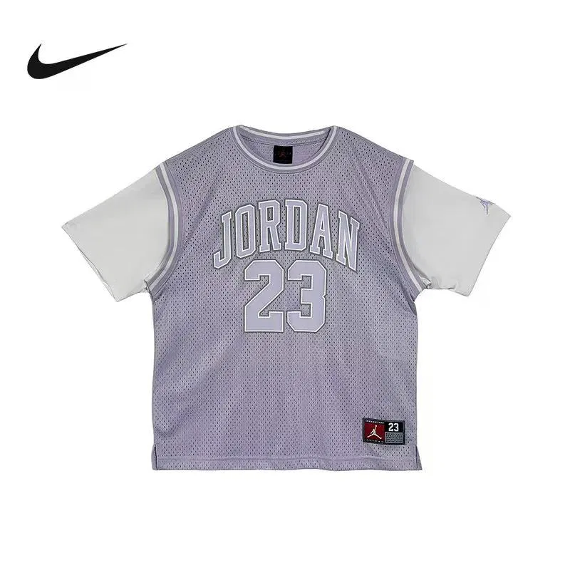 Детская футболка с круглым вырезом Jordan, HM4772-574 — фото 3