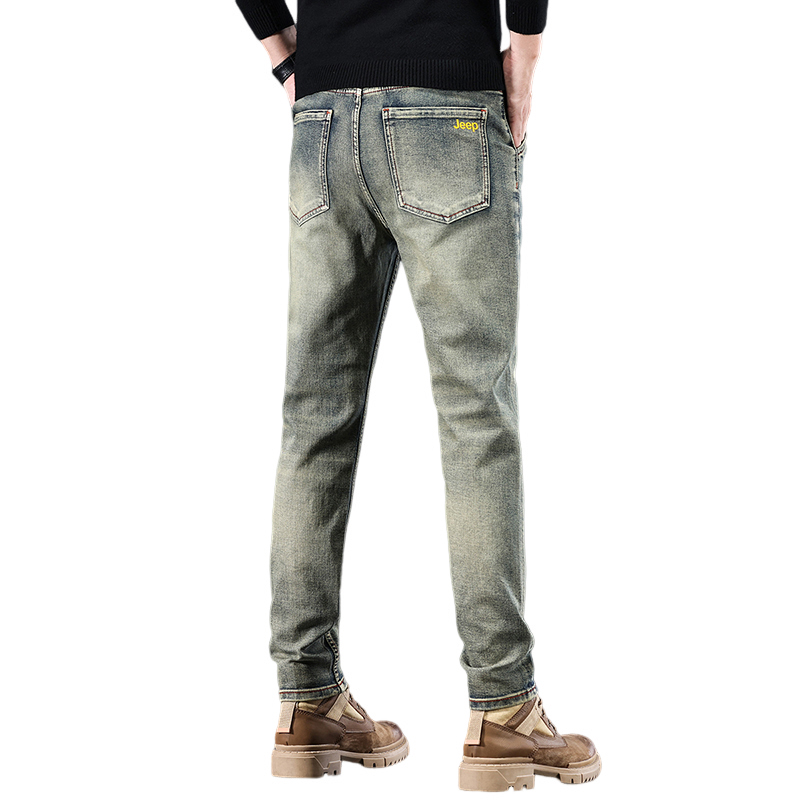 

Джинсы мужские выстиранного цвета Jeep, Washed Color