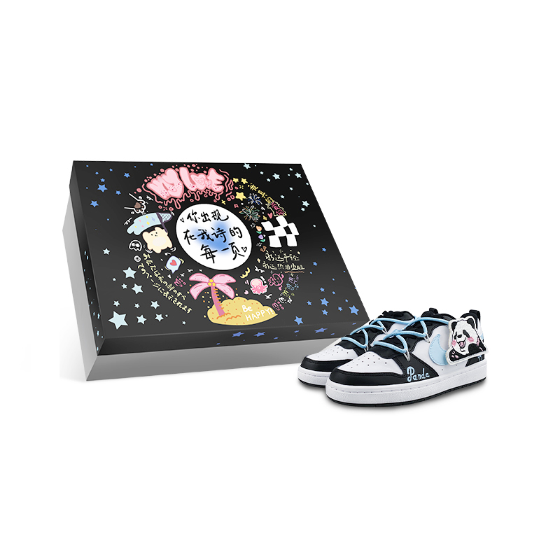 

Детские кроссовки для скейтбординга Court Borough Low 2 Low Top для подростков Nike, черный/белый