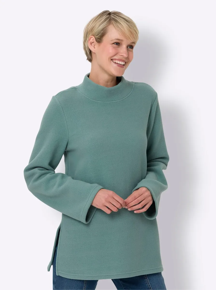 

Флисовая рубашка Classic Basics "Fleece Shirt", цвет Jade