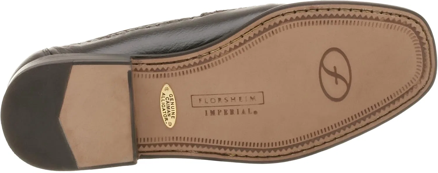 Лоферы Florsheim, Black Alligator — фото 4