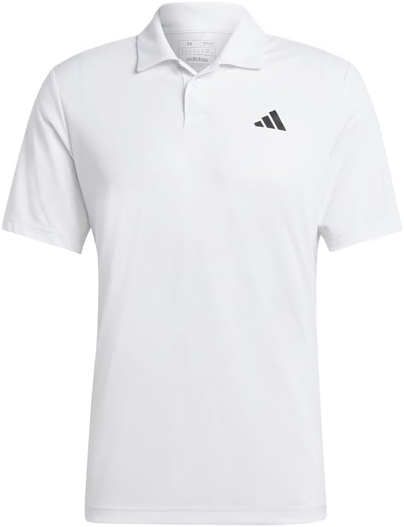 Мужская теннисная поло-рубашка adidas Club MLE69, белый — фото 3