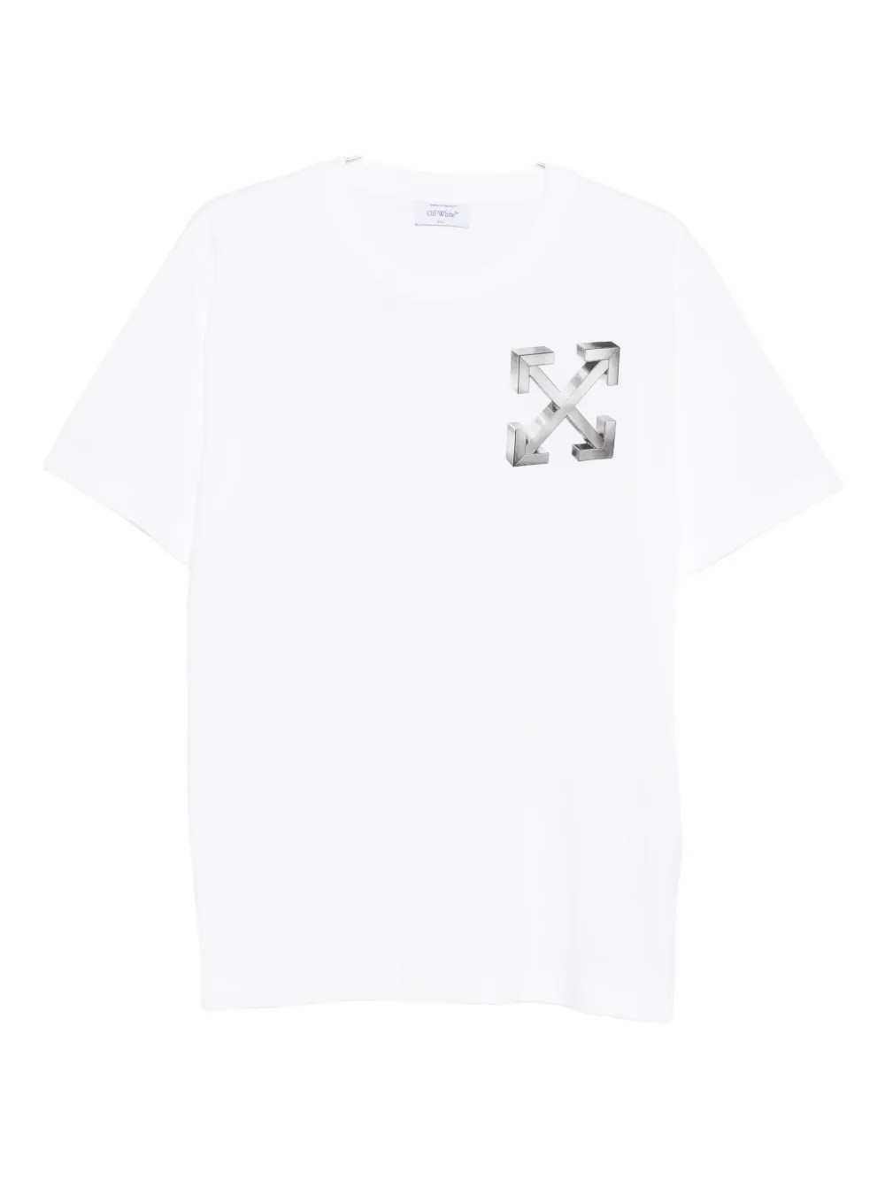 

Футболка с принтом стрелок OFF-WHITE, белый