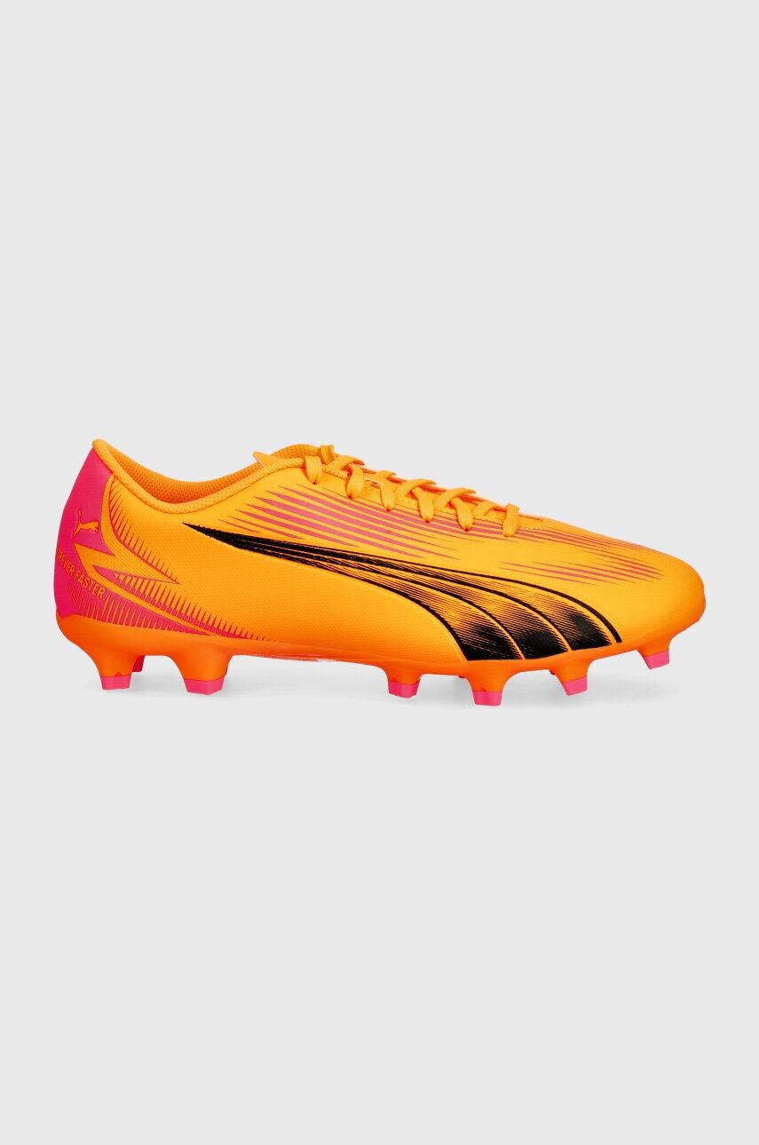 Футбольные бутсы Puma Korki Ultra Play, оранжевый — фото 3