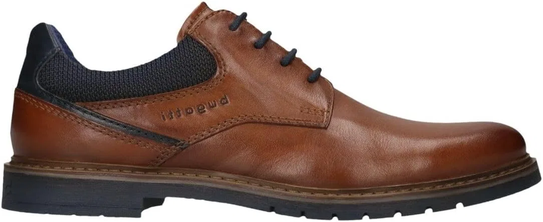 Мужские туфли Bugatti 331-aw202 ​​на шнуровке, Cognac