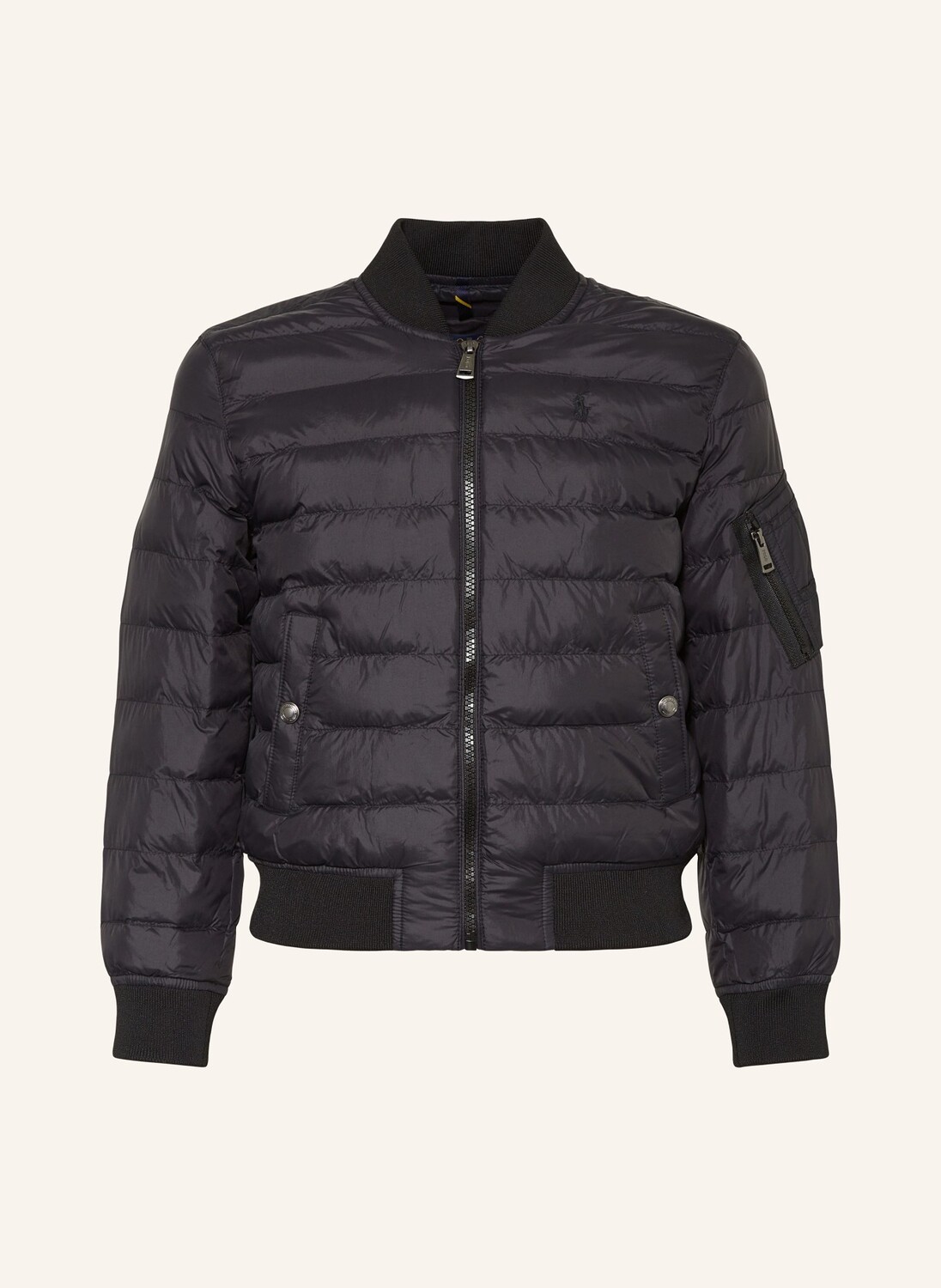

Стеганая куртка Polo Ralph Lauren, черный
