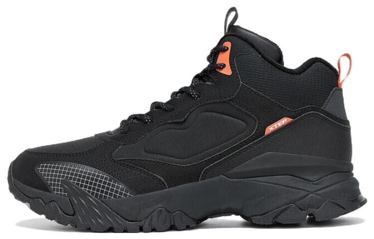 

Кроссовки Xtep Lifestyle High-top, черный/оранжевый