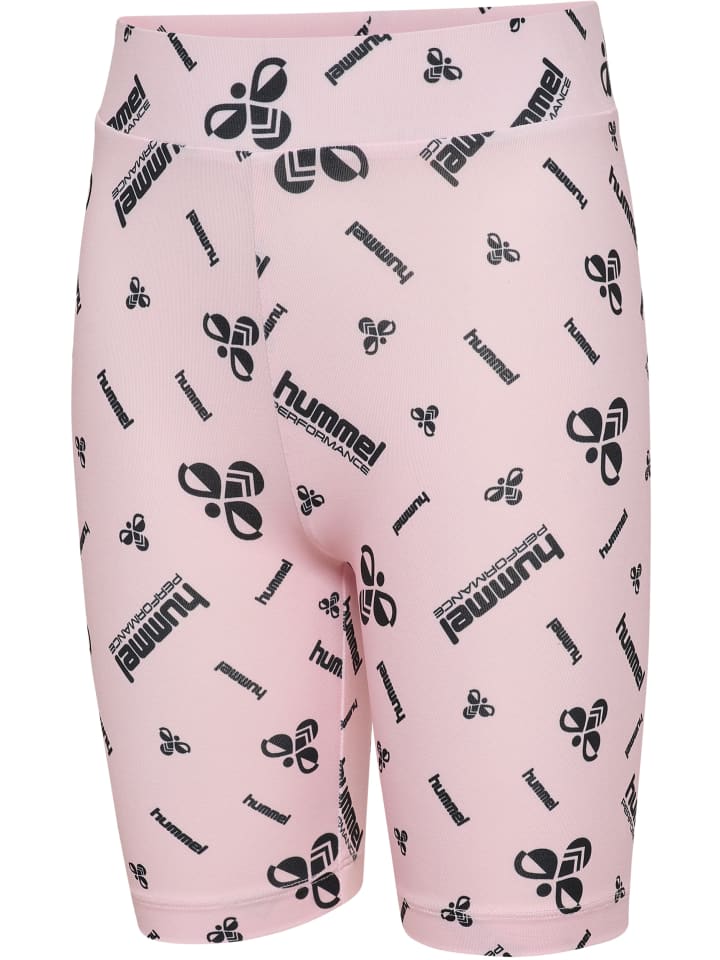Леггинсы Hummel Hmljr Gym Girls в цвете BARELY PINK Hummel — фото 4