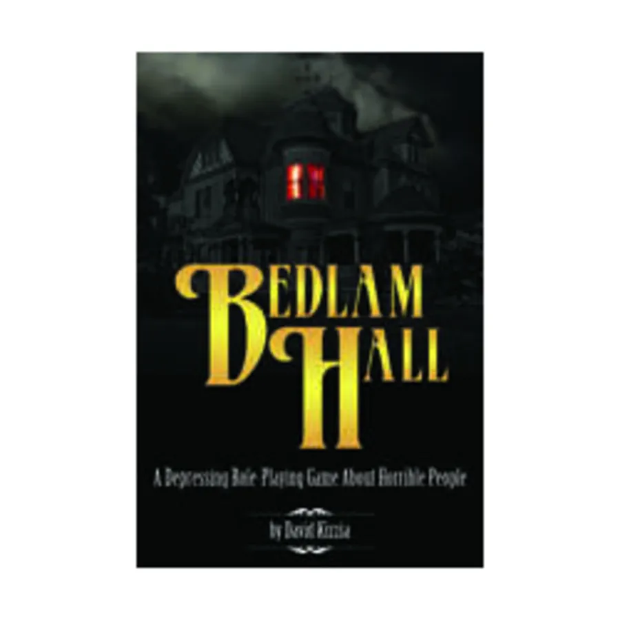 

Bedlam Hall (POD, Black & White), Roleplaying Games (Monkeyfun Studio), мягкая обложка