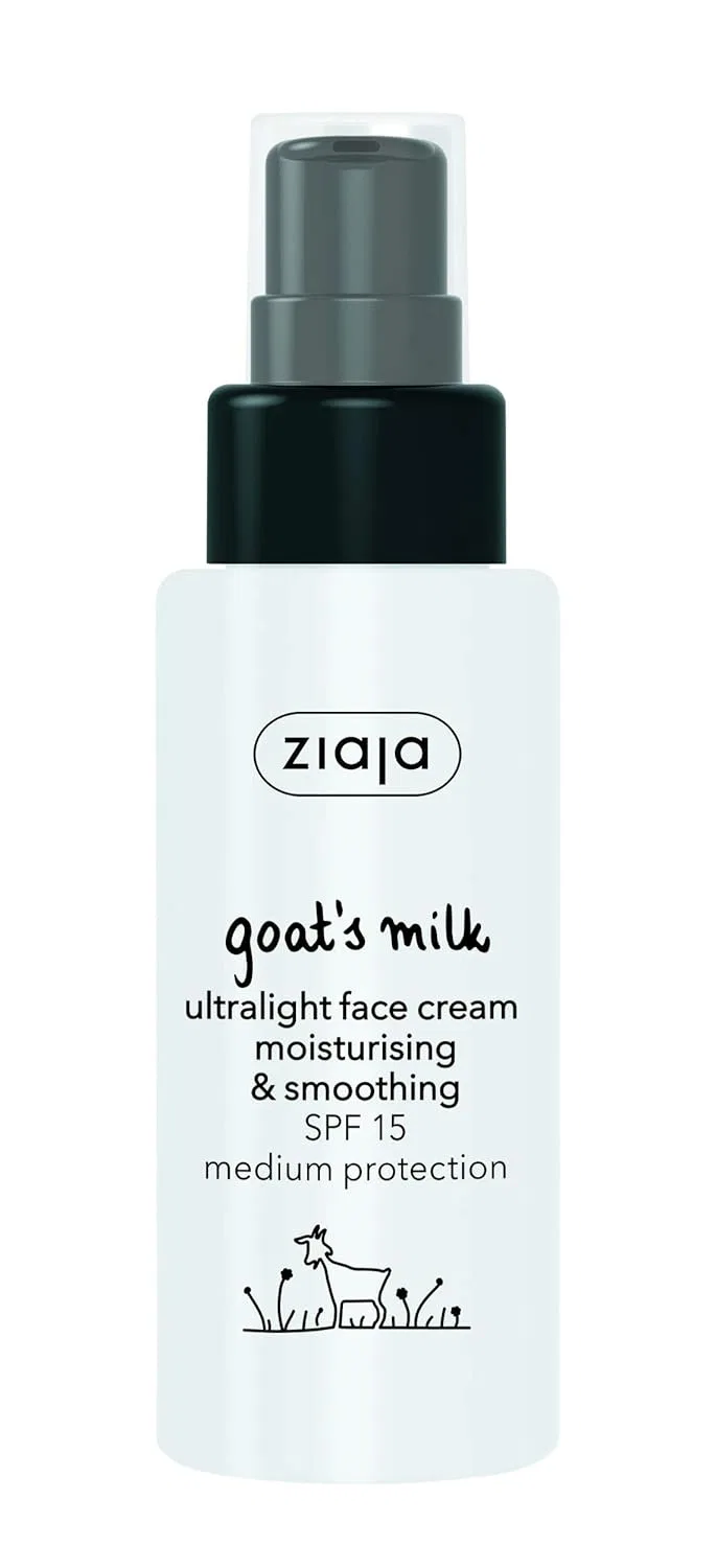 Крем для лица Ziaja — Ультралегкий «Goat Milk» SPF15 от , Ultra Light Cream, 50 мл