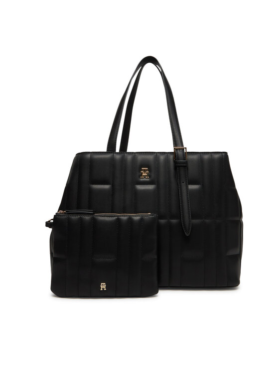 

Сумочка Th Feminine Tote AW0AW17452 Tommy Hilfiger, черный