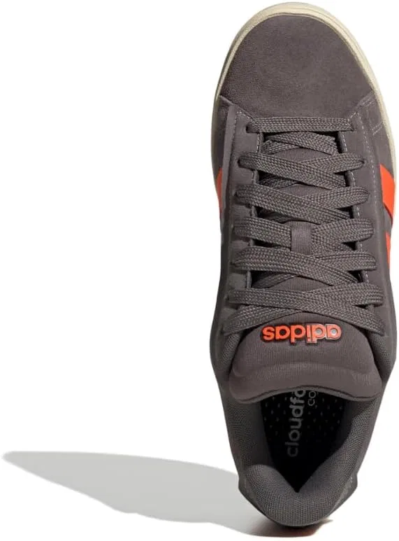 Кроссовки Adidas Grand Court Alpha, Charcoal/Impact Orange/Warm Vanilla — фото 3