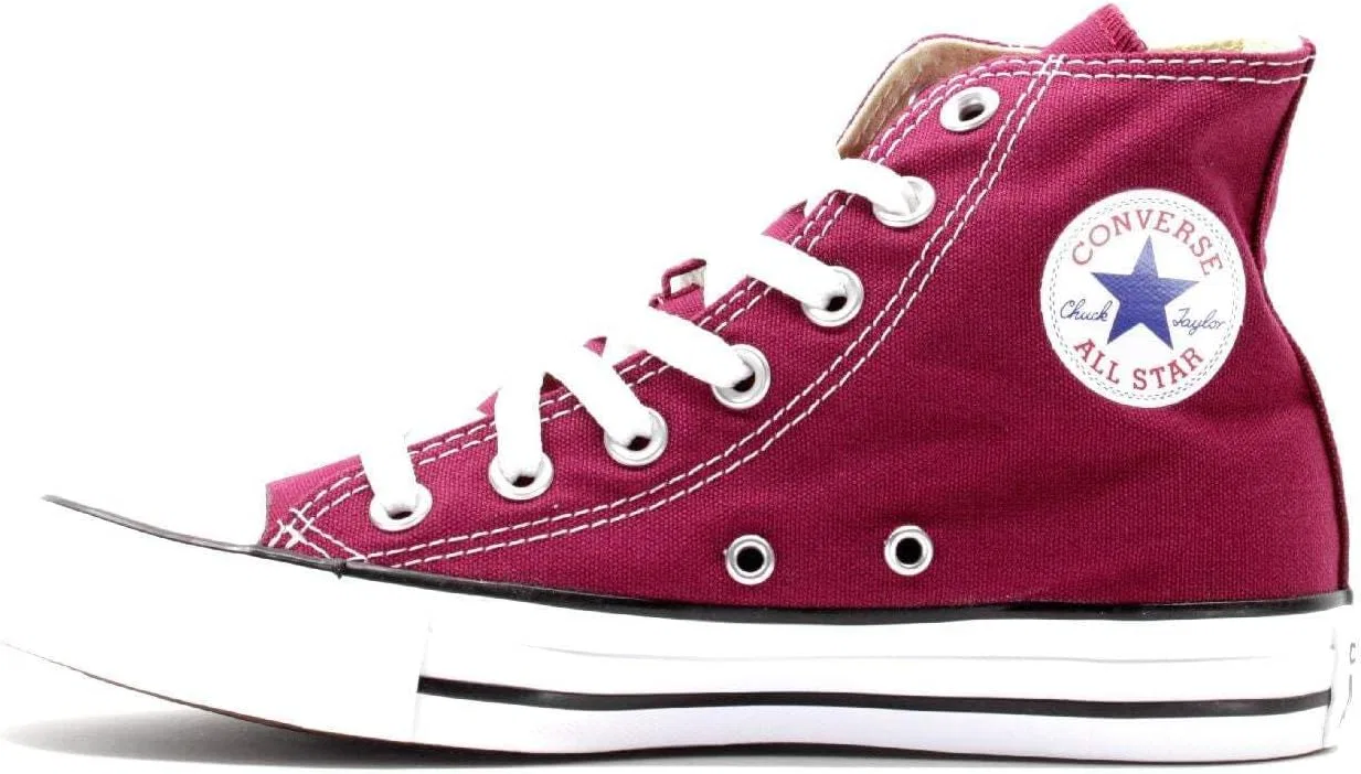 Женские высокие кроссовки Converse All Star '70s, Red Wine Red