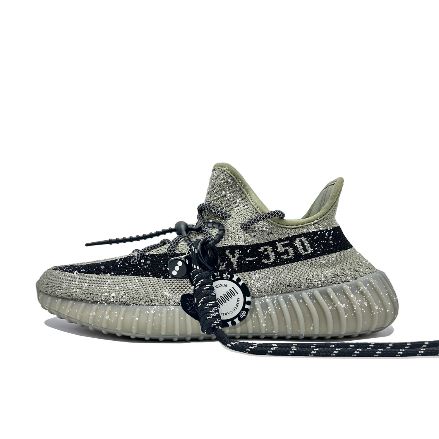 

Adidas Originals Изи Буст 350 В2 Стар Степ Шэдоу устойчивые к истиранию низкие кеды унисекс серо-зеленый, цвет Gray Green