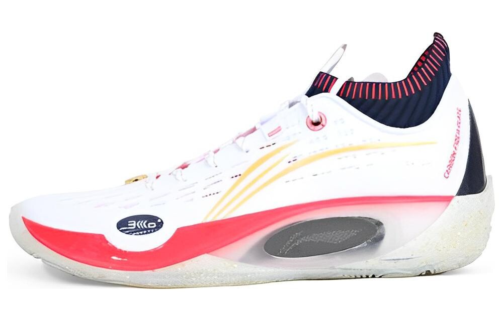 

Баскетбольные кроссовки Wade 808 Ultra мужские с низким верхом белые/красные Lining