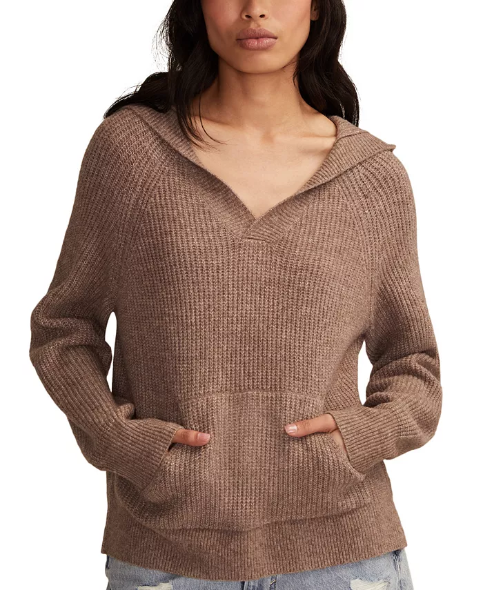 

Женский свитер с капюшоном Cloud Soft Lucky Brand, коричневый