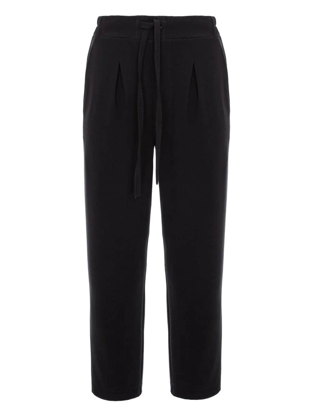 

Плиссированные брюки на завязке Hamza, черный