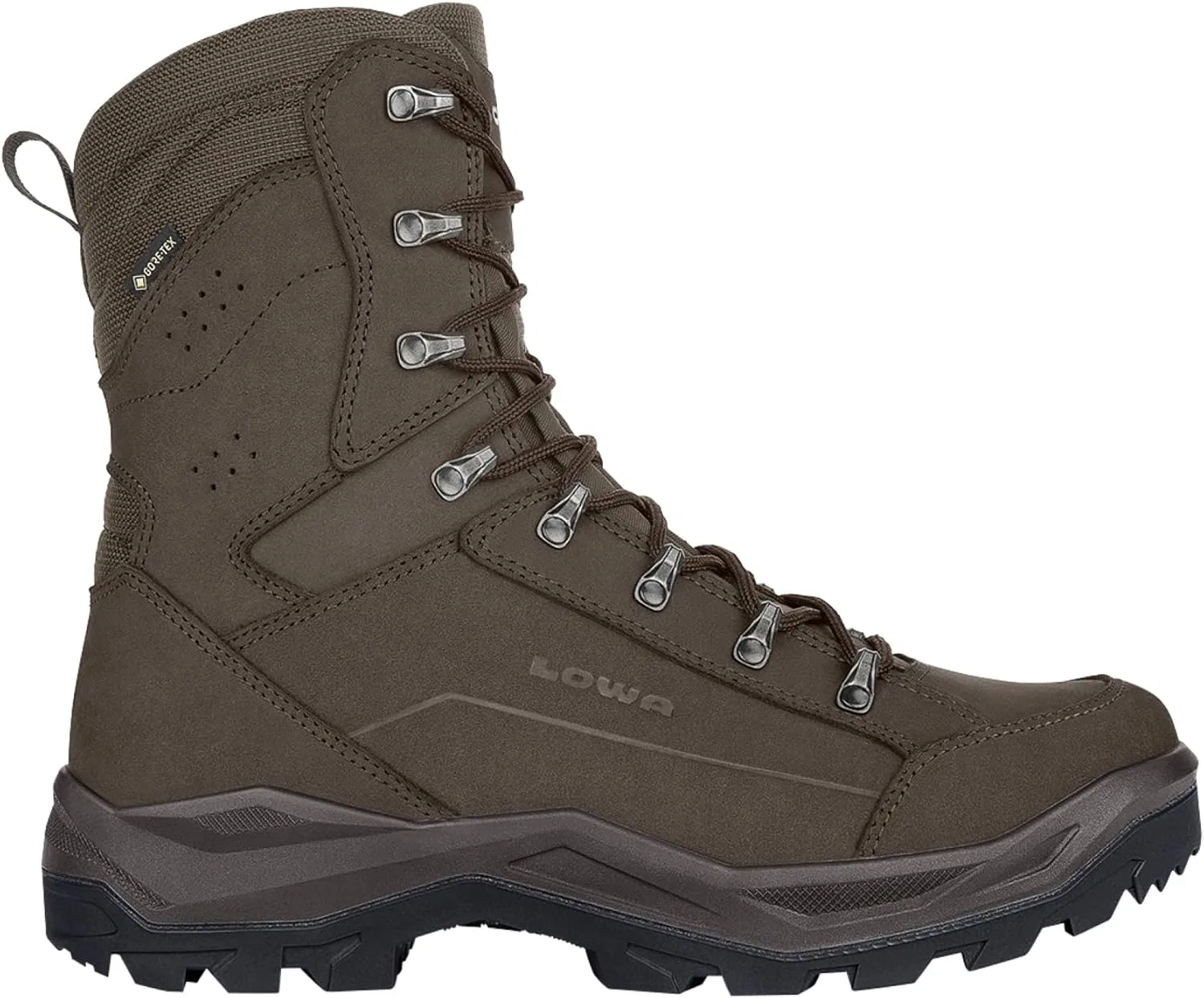 Профессиональные высокие сапоги LOWA Renegade II N GTX HI TF, Dark Brown
