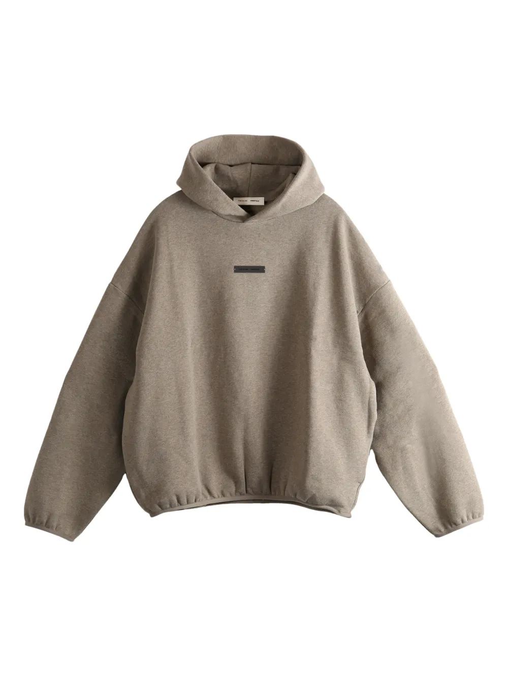 

Logo-patch hoodie FEAR OF GOD ESSENTIALS, коричневый