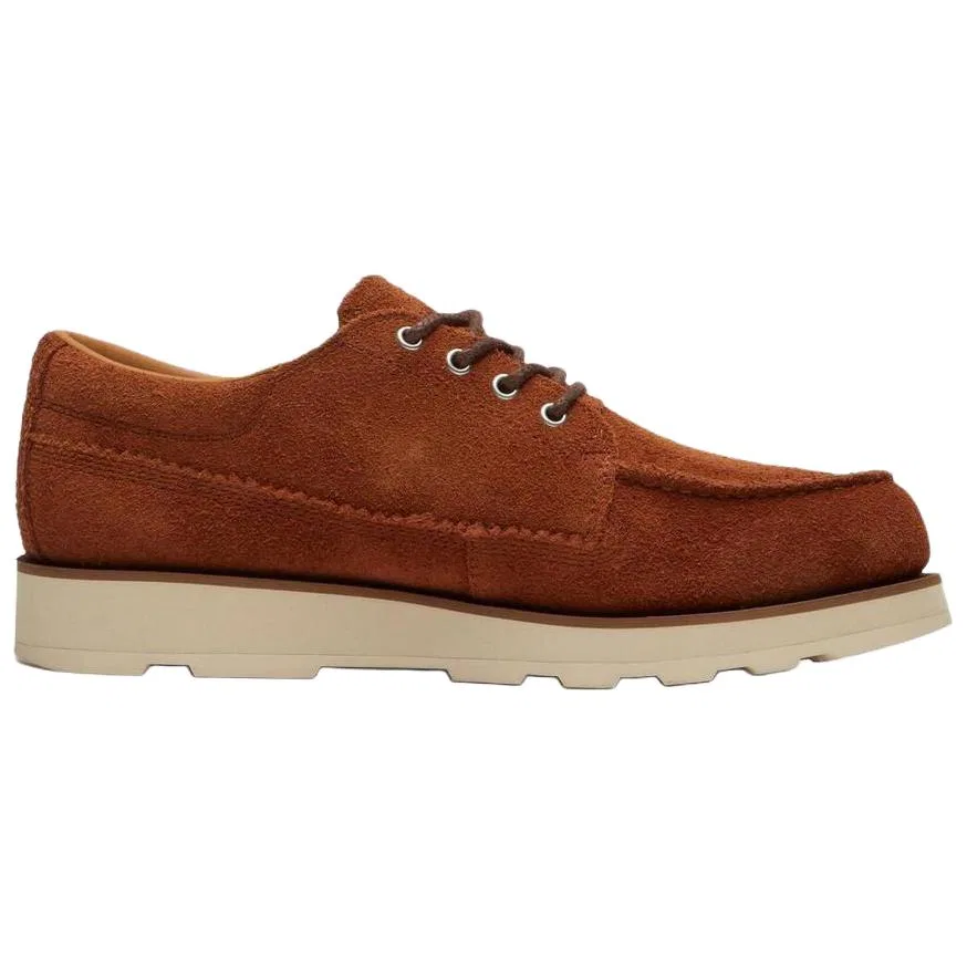 Casual кожаные туфли Timberland мужские карамельно-коричневые — фото 3