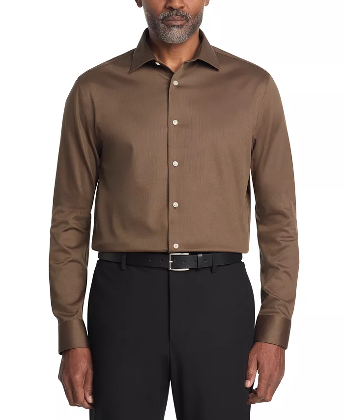 

Мужская рубашка Calvin Klein Steel Plus Regular Fit, коричневый