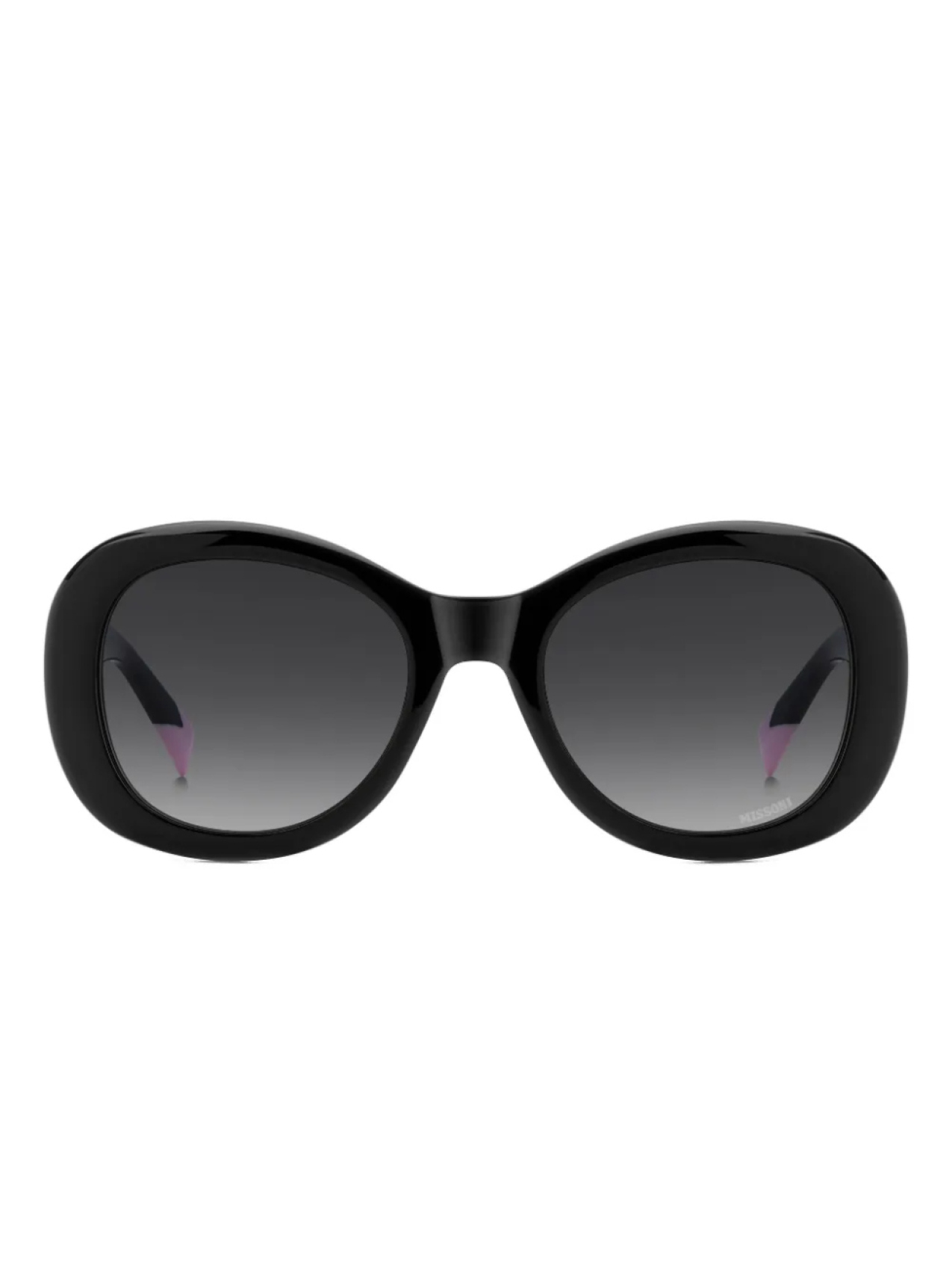 

MISSONI EYEWEAR солнцезащитные очки с логотипом, черный