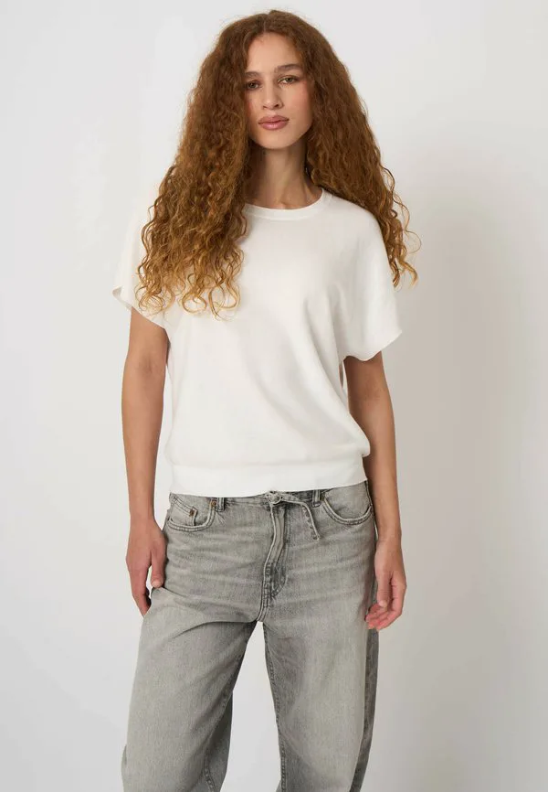 

Футболка-Лодочка из высококачественного материала. Repeat, White, Белый, Футболка-Лодочка из высококачественного материала. Repeat, White