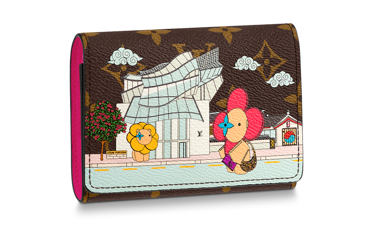

LOUIS VUITTON Кошелек Victorine Vivienne Holiday Monogram Canvas/Fuchsia