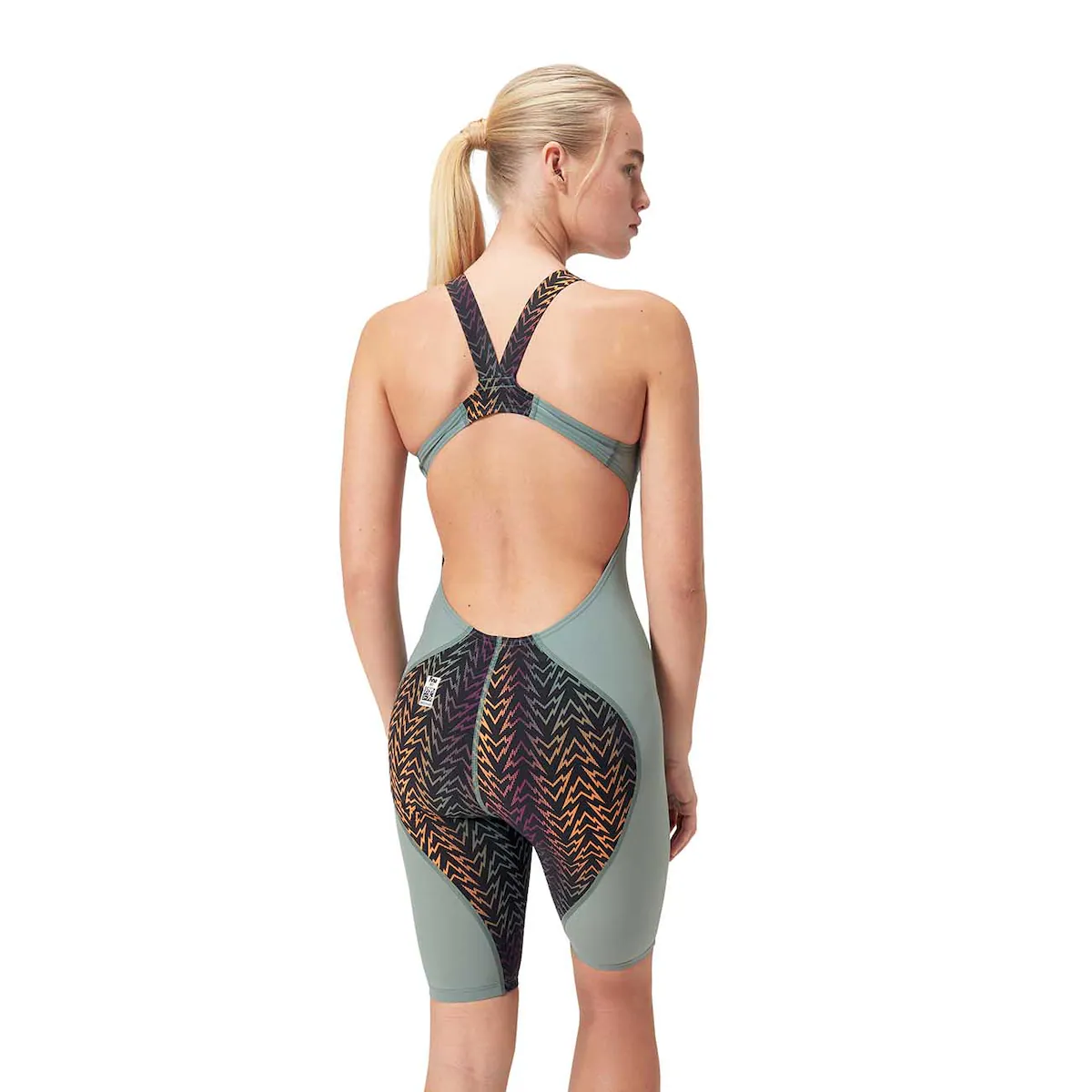 

Женский купальник для плавания Fastskin LZR Ignite Kneeskin Speedo, зеленый