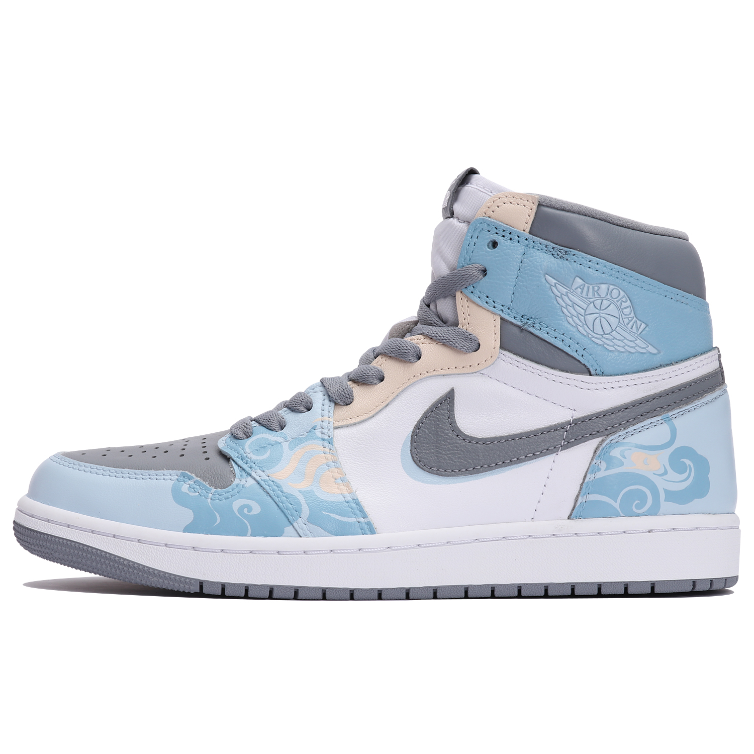 

Баскетбольные кроссовки Air 1 Vintage Unisex High-top Blue/Grey Jordan